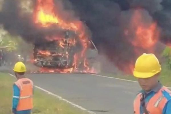 Polisi tetapkan 2 tersangka dalam laka maut ALS vs truk tangki yang meninggal 19 orang